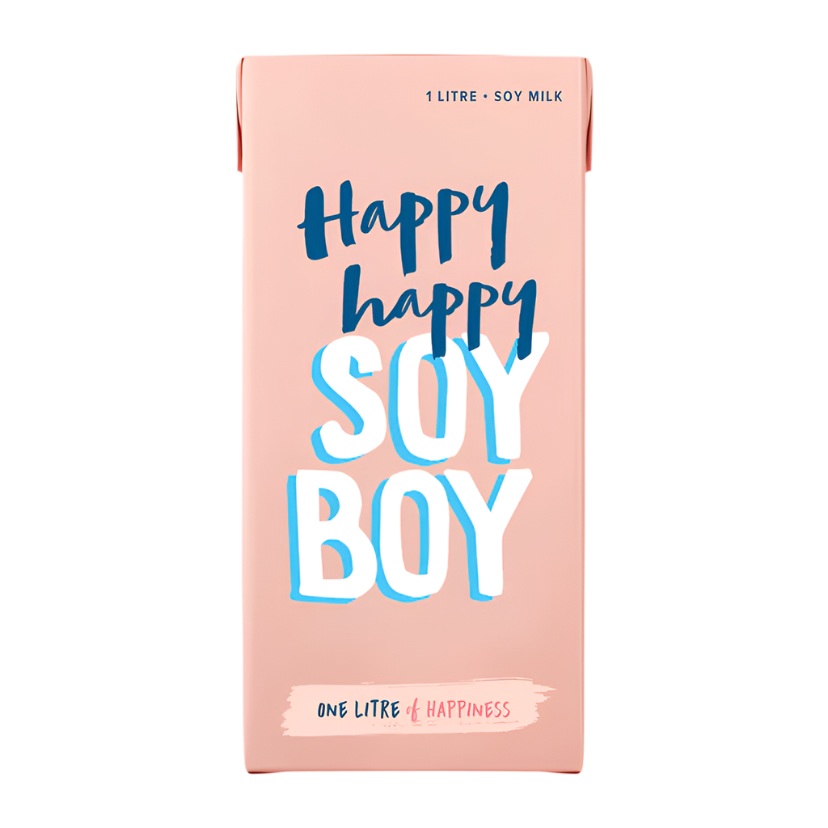 Happy Happy Soy Boy 6 x 1L $4.66 per unit