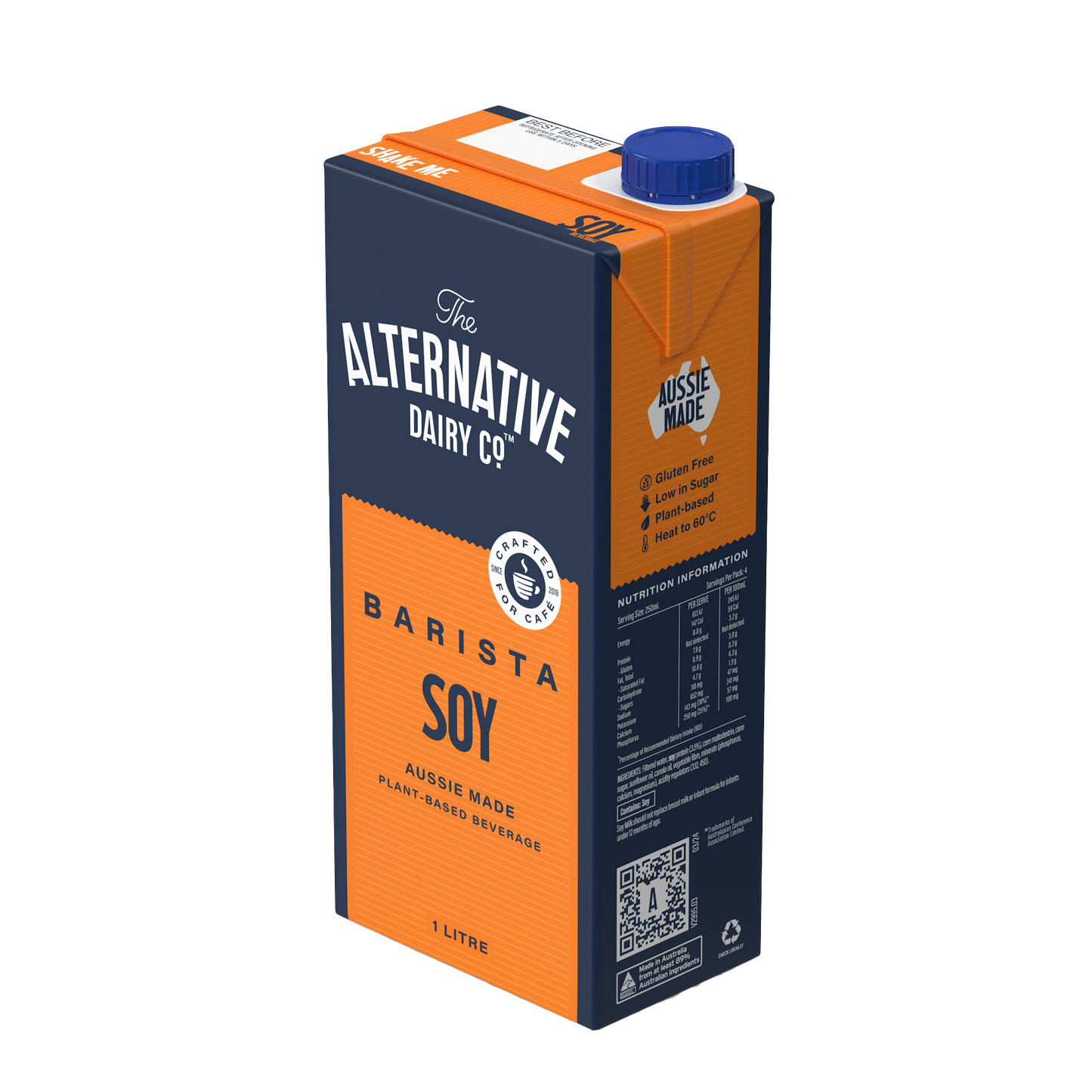 Alternative Dairy Co. Soy Milk 12 x 1L $2.83 per unit