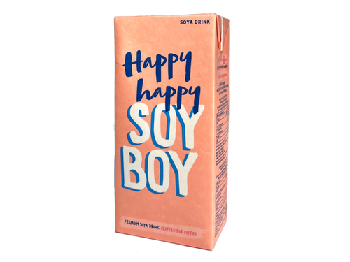 Happy Happy Soy Boy 6 x 1L $4.33 per unit